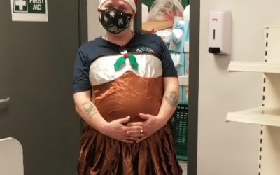Getting into the Christmas spirit