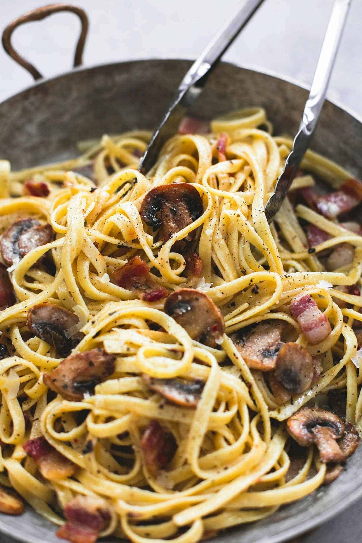 Bacon & Mushroom Pasta | The Scottish Pantry Network