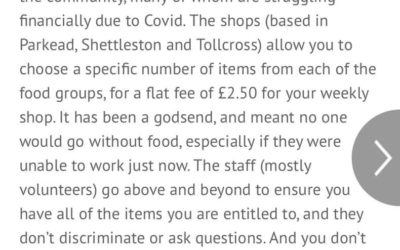 Well done Parkhead pantry
