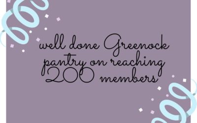 #Greenock #Pantry reached 200 #members today. Amazing work everyone