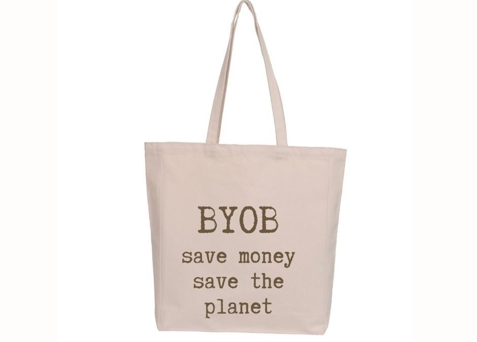 Remember to bring your own bag when shopping at the #Pantry #Savemoney #Savetheplanet #EarthDay