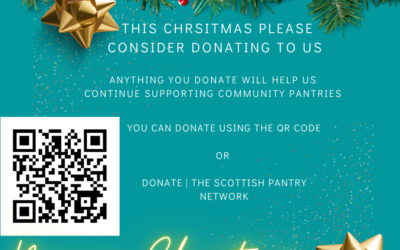 Please consider donating, anything you can give will go a long way to helping us continue our work. www.scottishpantrynetwork.org.uk/donate
